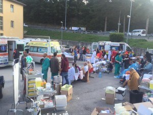 L’ospedale di Amatrice