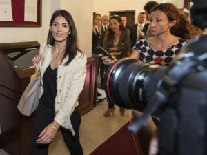 Foto Roberto Monaldo / LaPresse Virginia Raggi