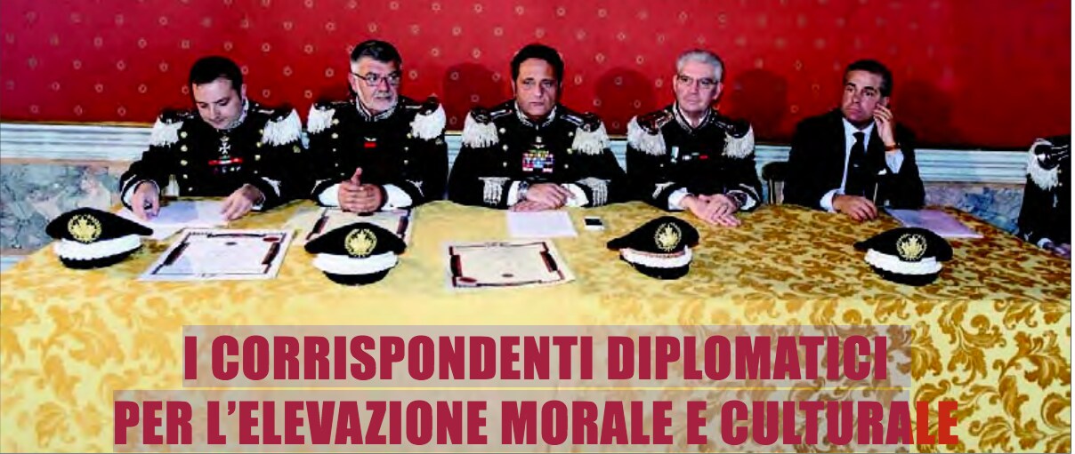Nella foto un incontro dell’International Organization for Diplomatic Relations. Al centro Catello Marra, il primo sulla destra è Gerardo Iovane, tutor di Dottorato di Raffaele Marra