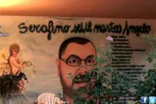 Murales in ricordo di Serafino Cordaro a Tor Bella Monaca