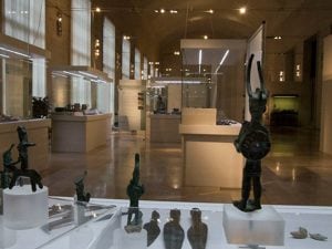 Interno del Museo nazionale "Luigi Porini" all'Eur, Roma (Facebook).