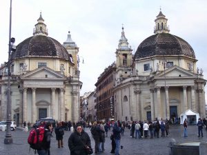 Piazza del Popolo, Roma (foto Wikipedia)