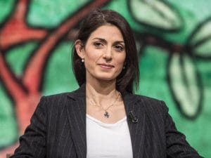 La sindaca Virginia Raggi
