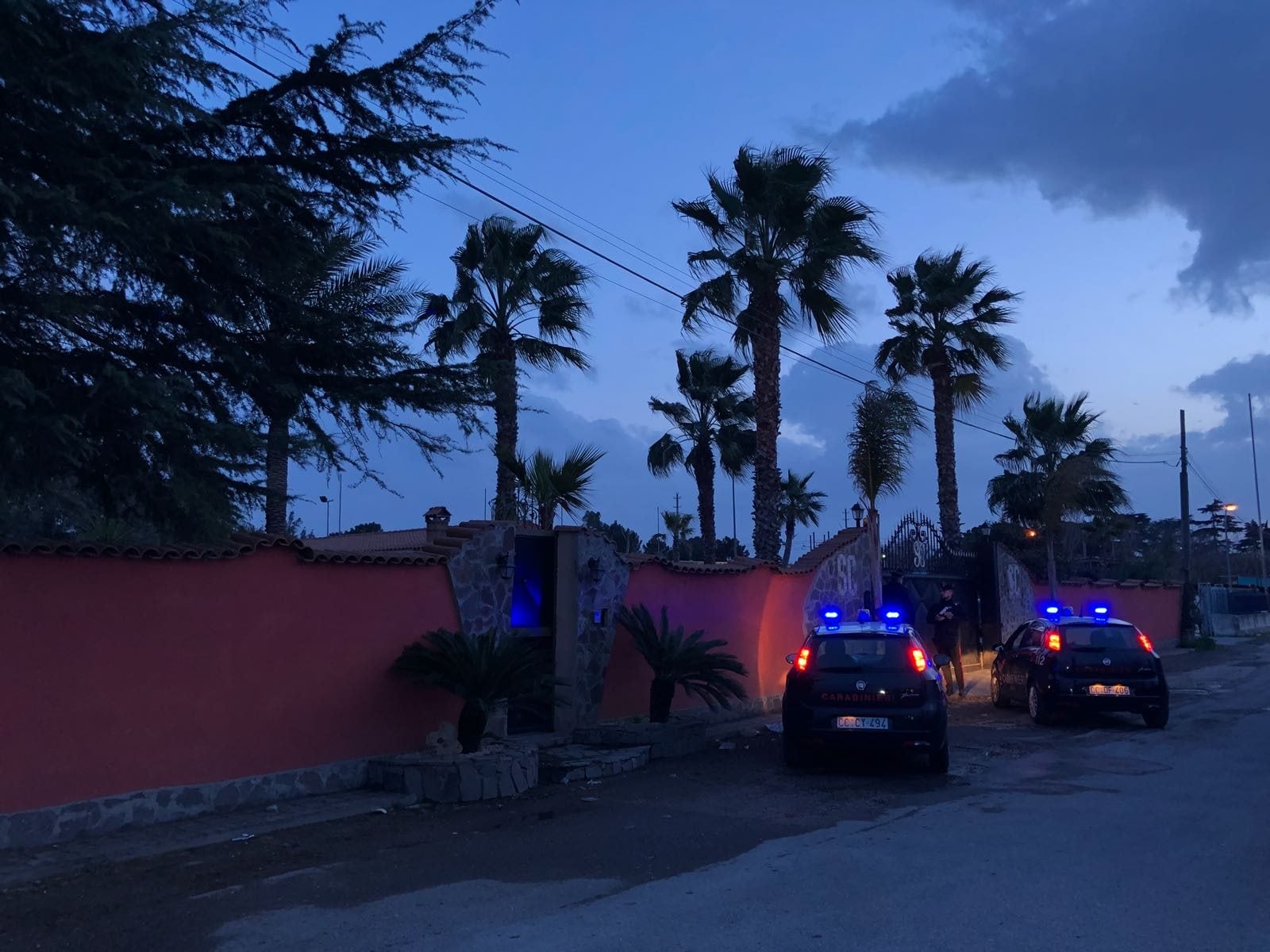 L’arresto dei Casamonica in una delle loro ville all’Anagina