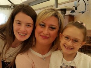 Alessia, Martina e la mamma Antonietta