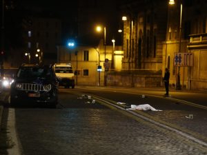 L’incidente mortale (LaPresse)