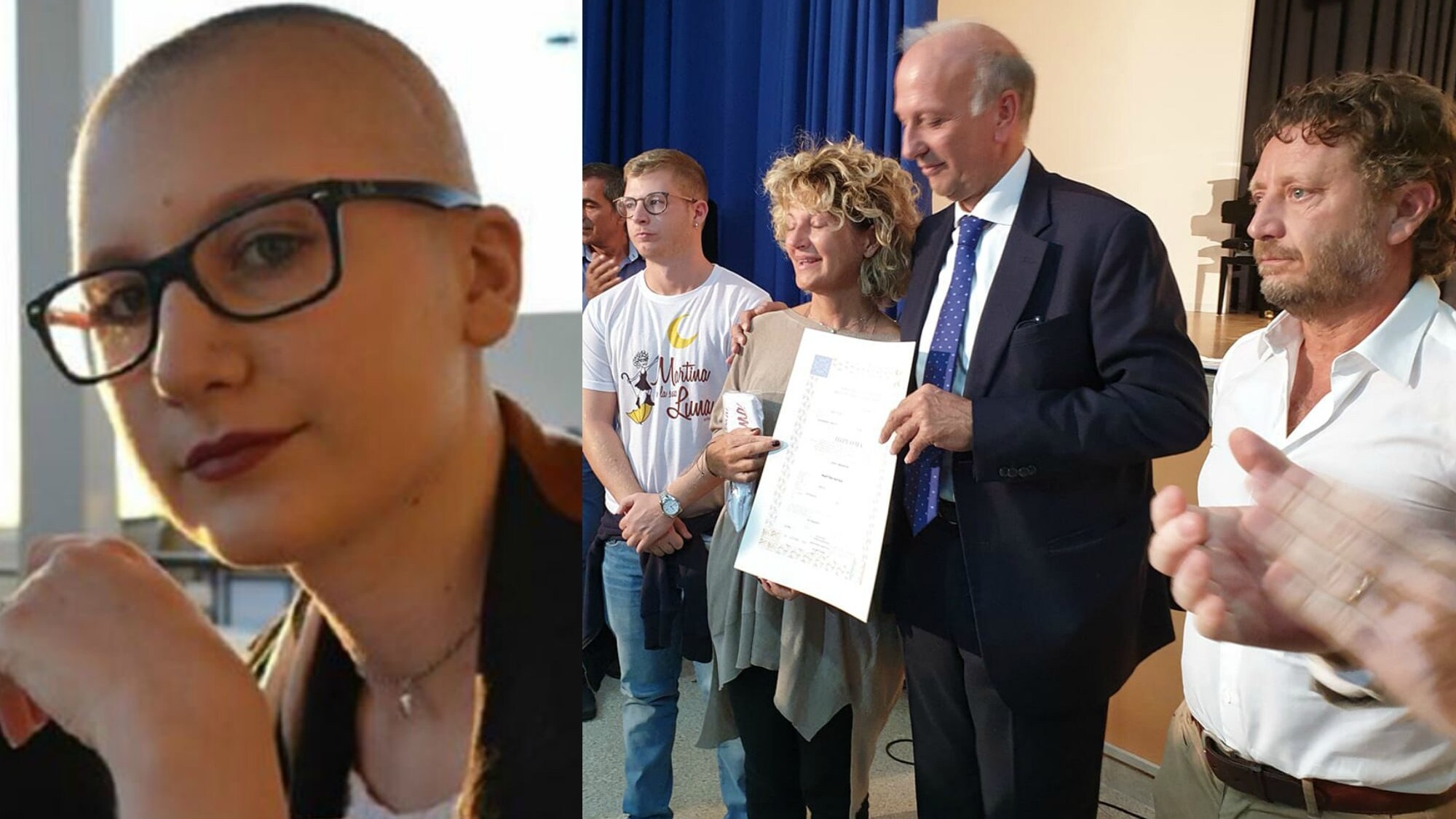 Consegna diploma Martina Natale