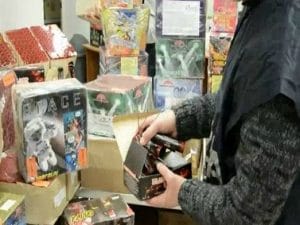 I botti di Capodanno illegali sequestrati dalla Polizia ad Albano