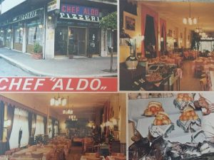 Una cartolina postata su Facebook del ristorante di ’Chef Aldo’