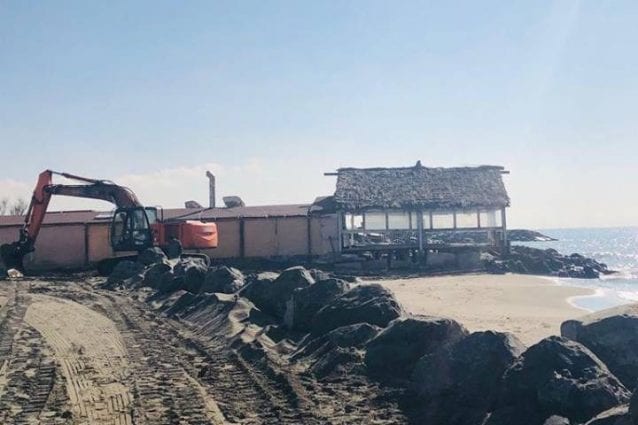 La spiaggia di Fregene