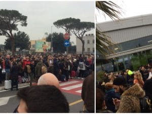 Evacuato aeroporto di Ciampino