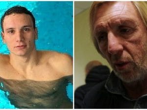 Manuel Bortuzzo e il padre Franco