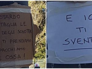 Insulti a Villa Torlonia