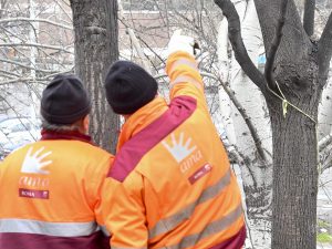 Operatori Ama – Foto Lapresse