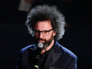Simone Cristicchi al Festival di Sanremo 2019 (Foto La Presse)