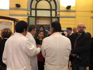 Il blitz della ministra Giulia Grillo al Pronto Soccorso del Policlinico Umberto I di Roma