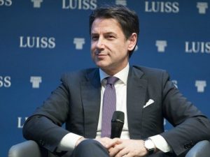 Il presidente del Consiglio, Giuseppe Conte