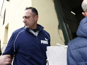 Marcello De Vito entra nel carcere di Regina Coeli