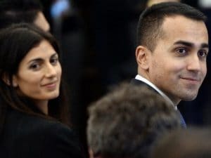 Virginia Raggi e Luigi Di Maio