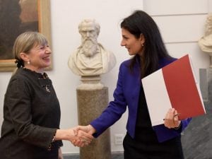 La nuova sovrintendente capitolina Maria Vittoria Marini Clarelli