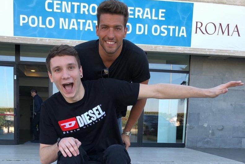 Manuel Bortuzzo e Gabriele Detti