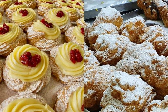 Zeppole e bignè di San Giuseppe