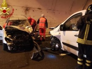 Rieti, incidente mortale in una galleria della via Salaria a Rieti