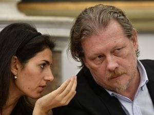 Virginia Raggi e Gianni Lemmetti