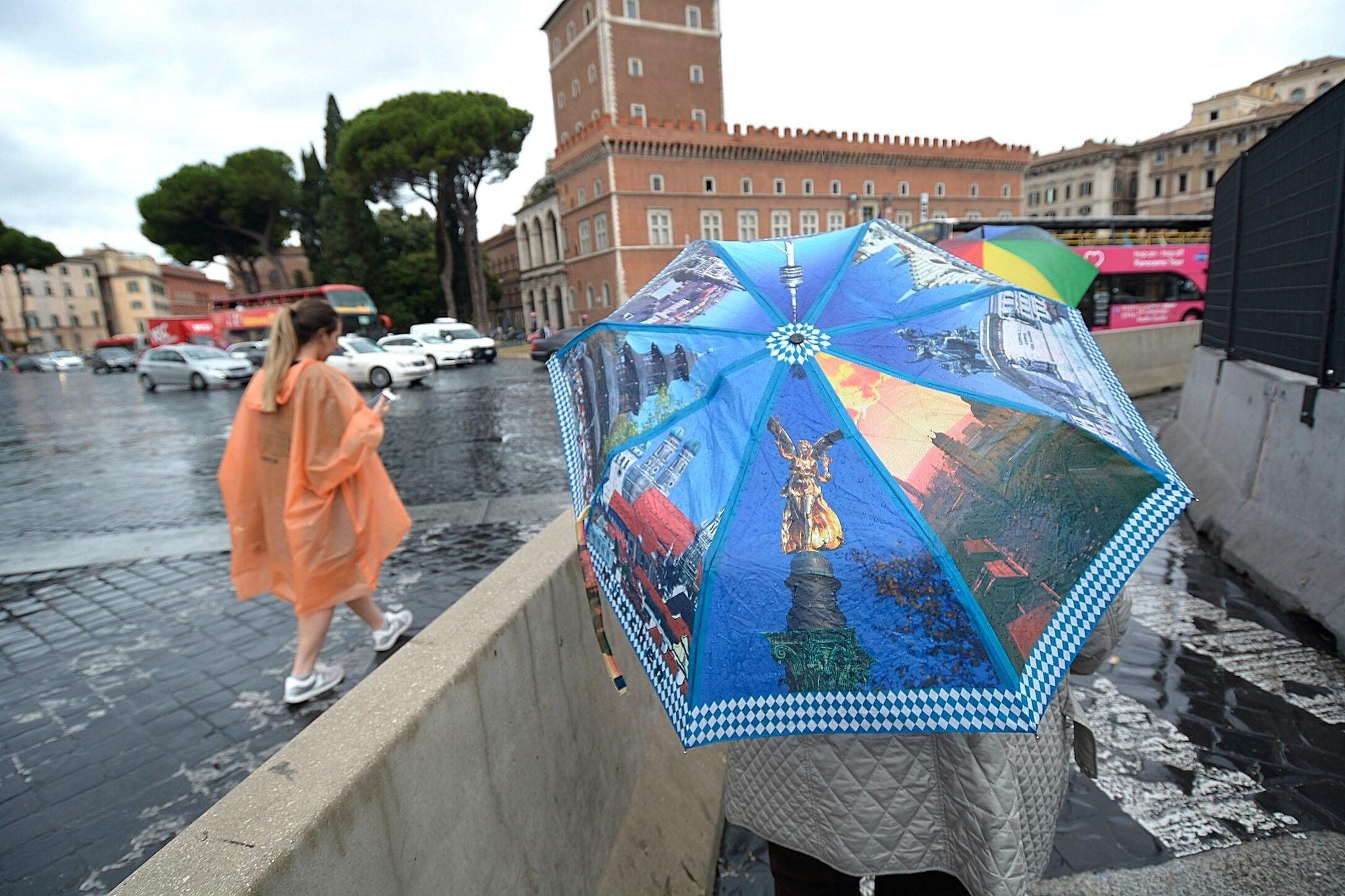 pioggia a Roma – foto di repertorio