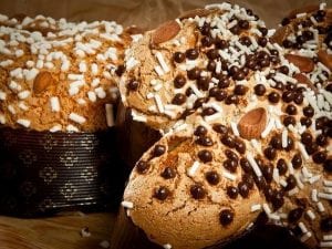 Colomba artigianale dell’Antico Forno Roscioli