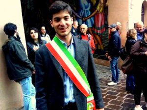 Andrea Fiori, eletto sindaco a 23 anni