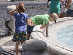 Caldo a Roma