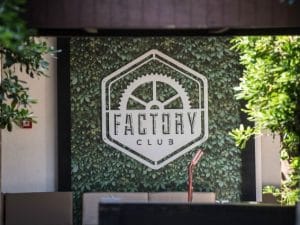 L’entrata del Factory Club a Roma