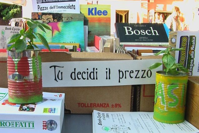 Foto della pagina Facebook di Book Cycle.