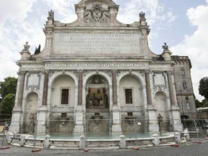 Iniziati i lavori di restauro al Fontanone del Gianicolo