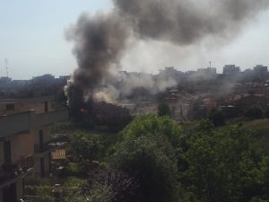 Esplosione in una villetta alla Massimina, Roma