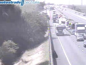 Traffico alle 10,20 sull’Autostrada A1