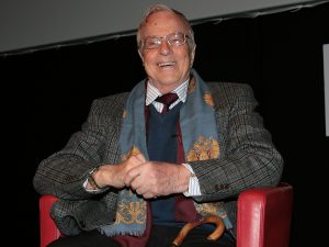 Franco Zeffirelli al Festival Internazionale del film di Roma nel 2009.