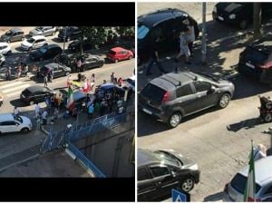 Foto pubblicate da Stefania Martel sul gruppo Fb di Casal Bruciato