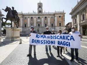 Crisi rifiuti a Roma