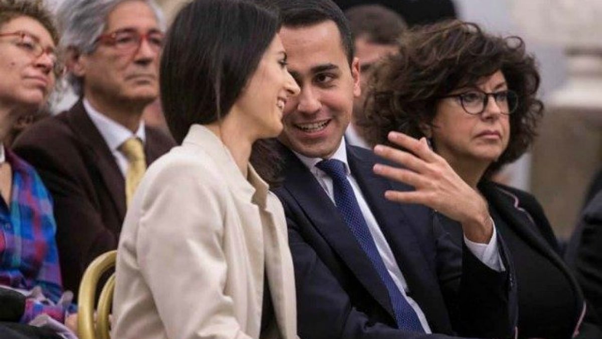 Luigi Di Maio con Virginia Raggi