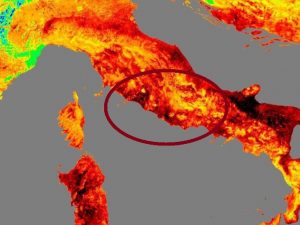 L’ondata di calore che ha colpito l’Italia