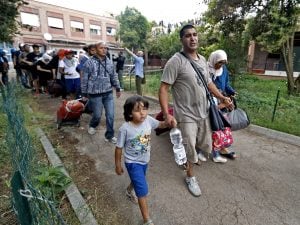 Lo sgombero dello stabile di via Cardinal Capranica nell’estate 2019