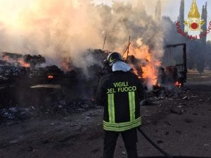 Incendio autostrada A12 Roma–Civitavecchia