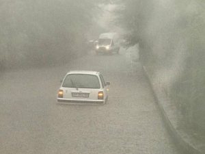 Nubifragio a Velletri Foto Meteocloud