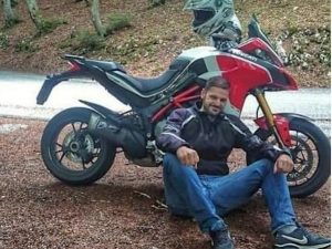 Francesco Ranaldi e la sua Ducati