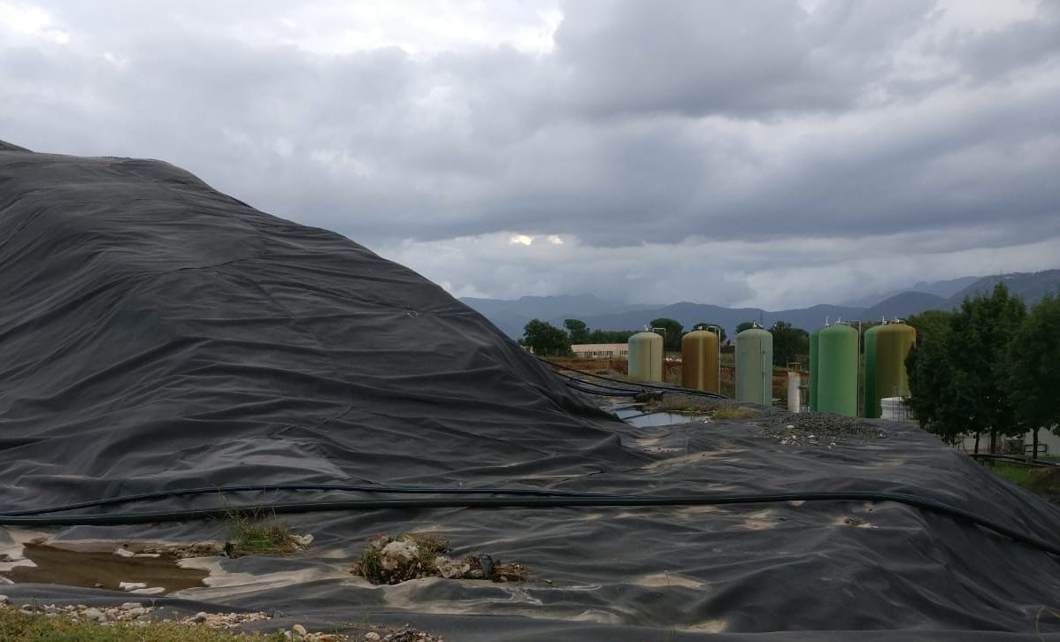 La discarica di Colleferro (Foto d’archivio)
