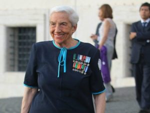 La signora Maria Pia Fanfani nel 2009