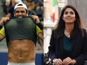 Marco Berrettini e Virginia Raggi