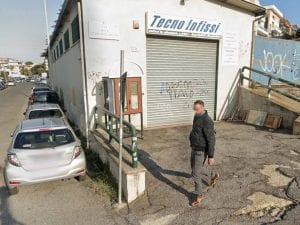 L’azienda di proprietà della vittima in via della Divina Provvidenza